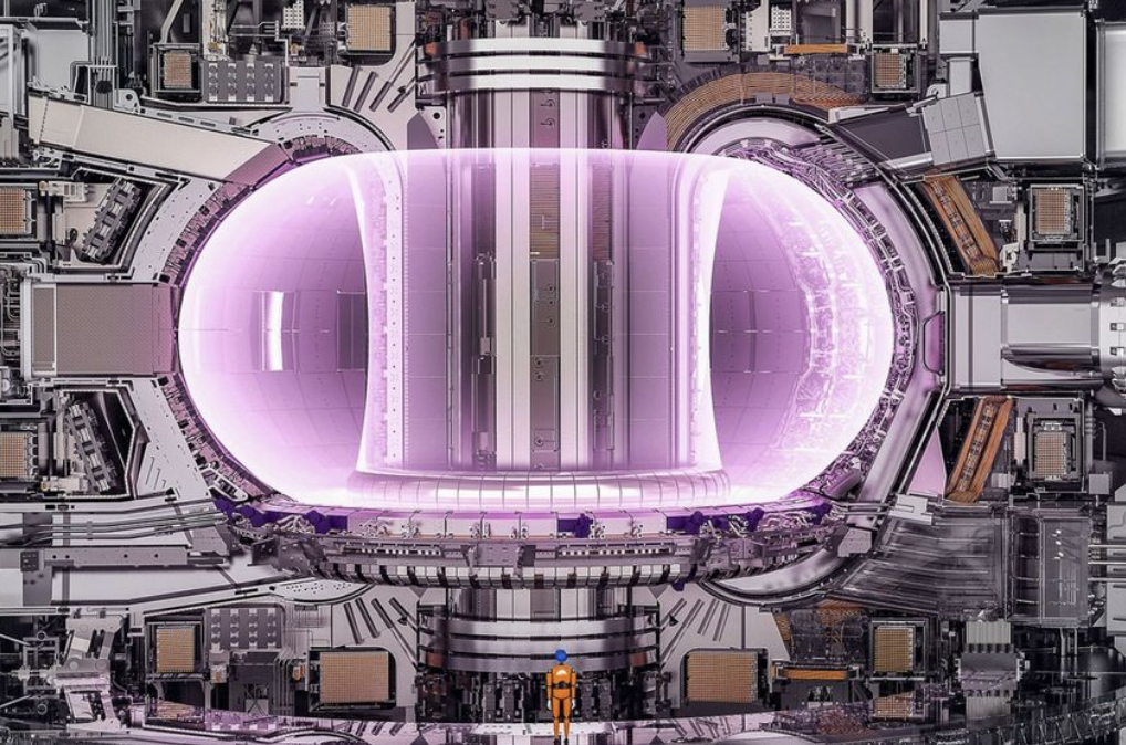 Illustration du réacteur expérimental ITER